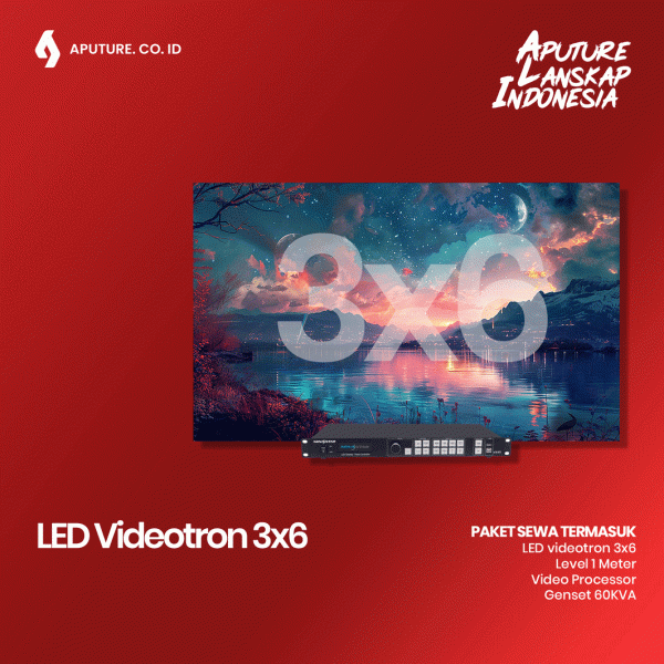 LED Videotron 3x6
